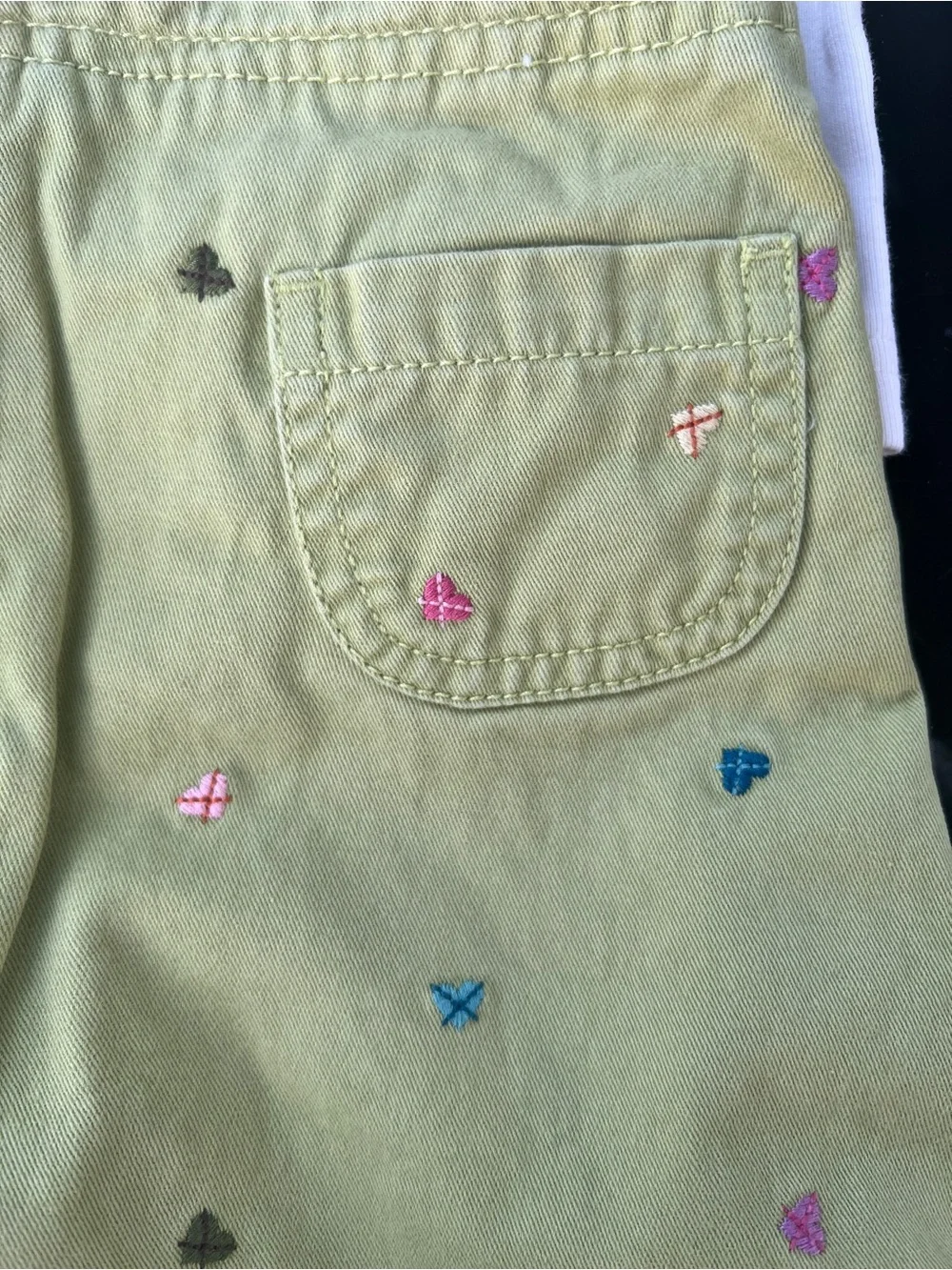 Vintage Gymboree 2007 Harvest Leaves Outfit Set 5T LS Top & Skort Y2K HTF